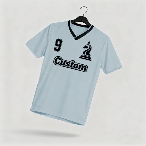 Blue factory direct sales team football suit set sports shirt European Cup fan breathable quick drying training suit team uniform