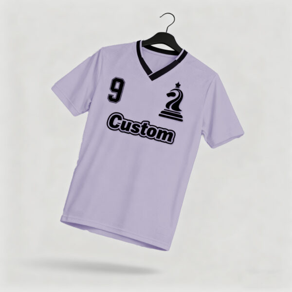 Purple factory direct sales team football suit set sports shirt European Cup fan breathable quick drying training suit team uniform