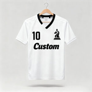 White factory direct sales team football suit set sports shirt European Cup fan breathable quick drying training suit team uniform