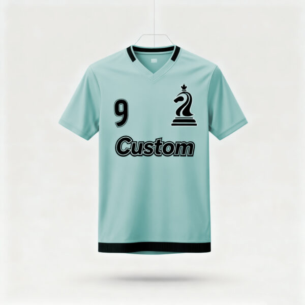 Cyan factory direct sales team football suit set sports shirt European Cup fan breathable quick drying training suit team uniform